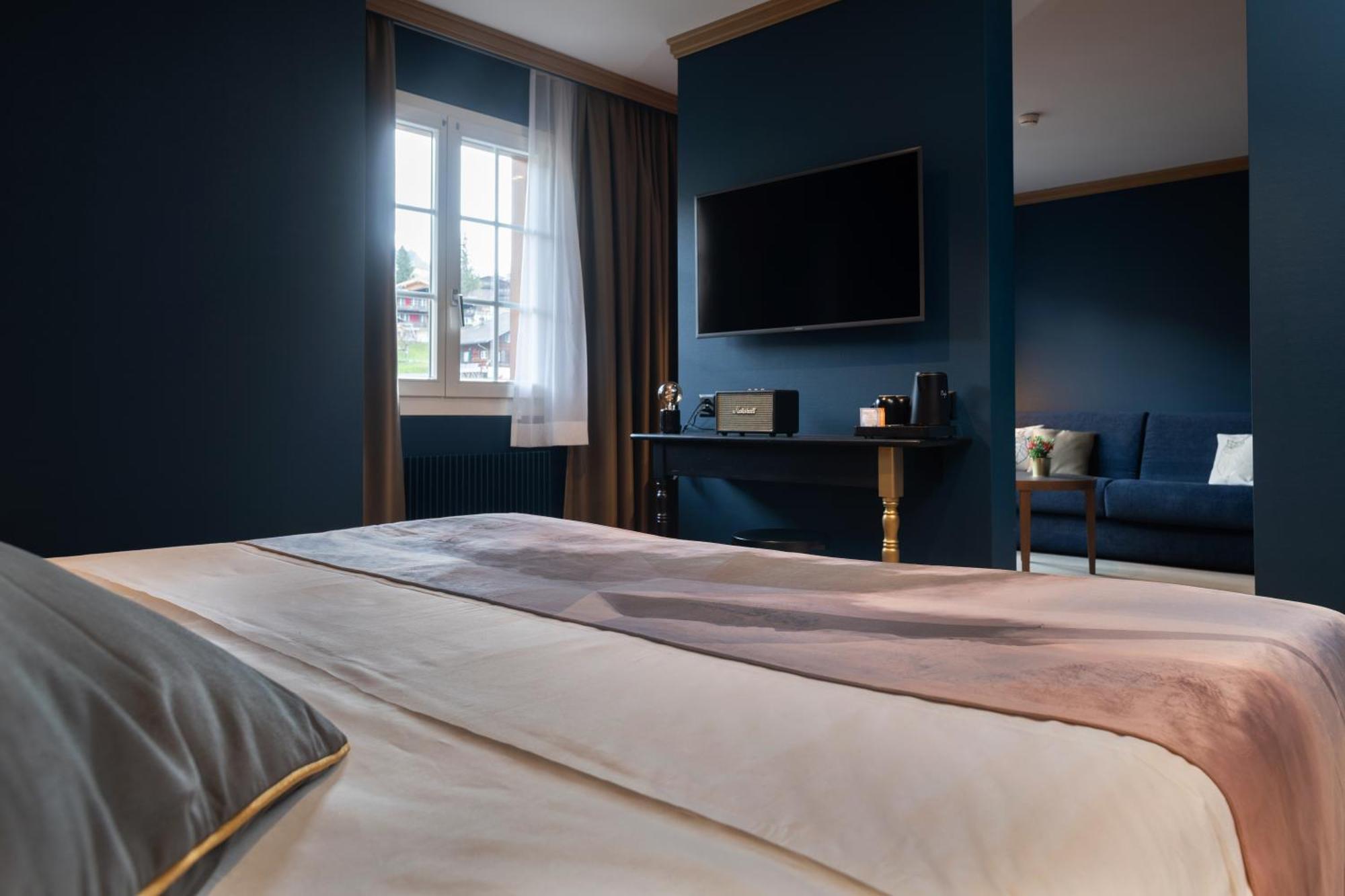גרינדלוולד Boutique Hotel Glacier חדר תמונה